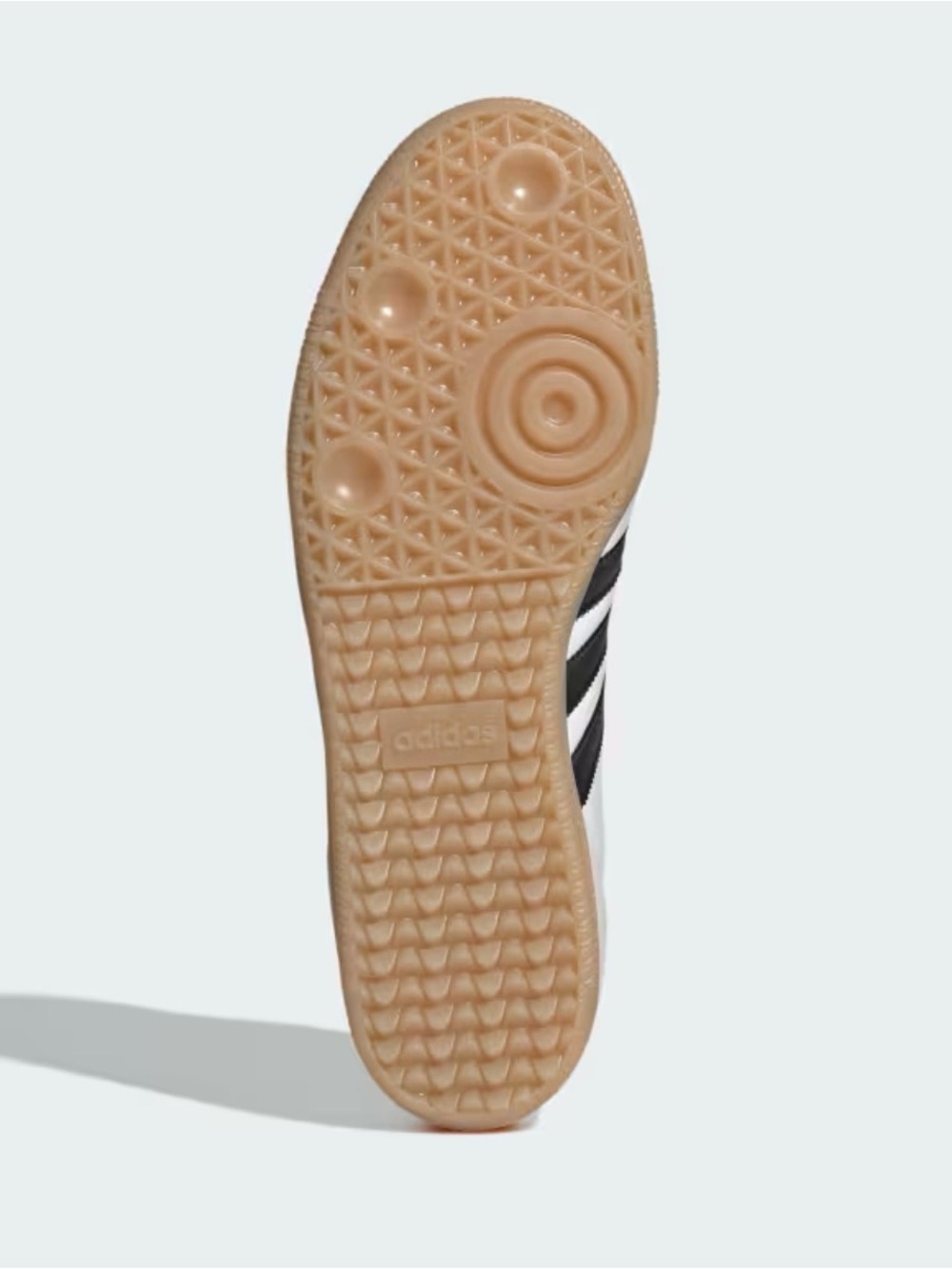 adidas Samba White Black Gum Sneakers - Picture 10 of 10